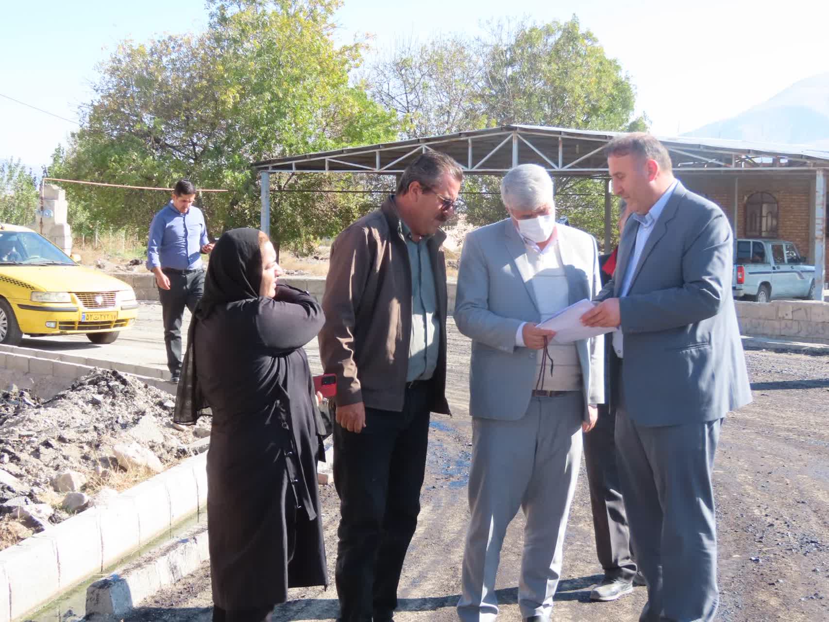 طرح عمرانی بهسازی و آسفالت معابر روستای قره کندی آماده افتتاح شد