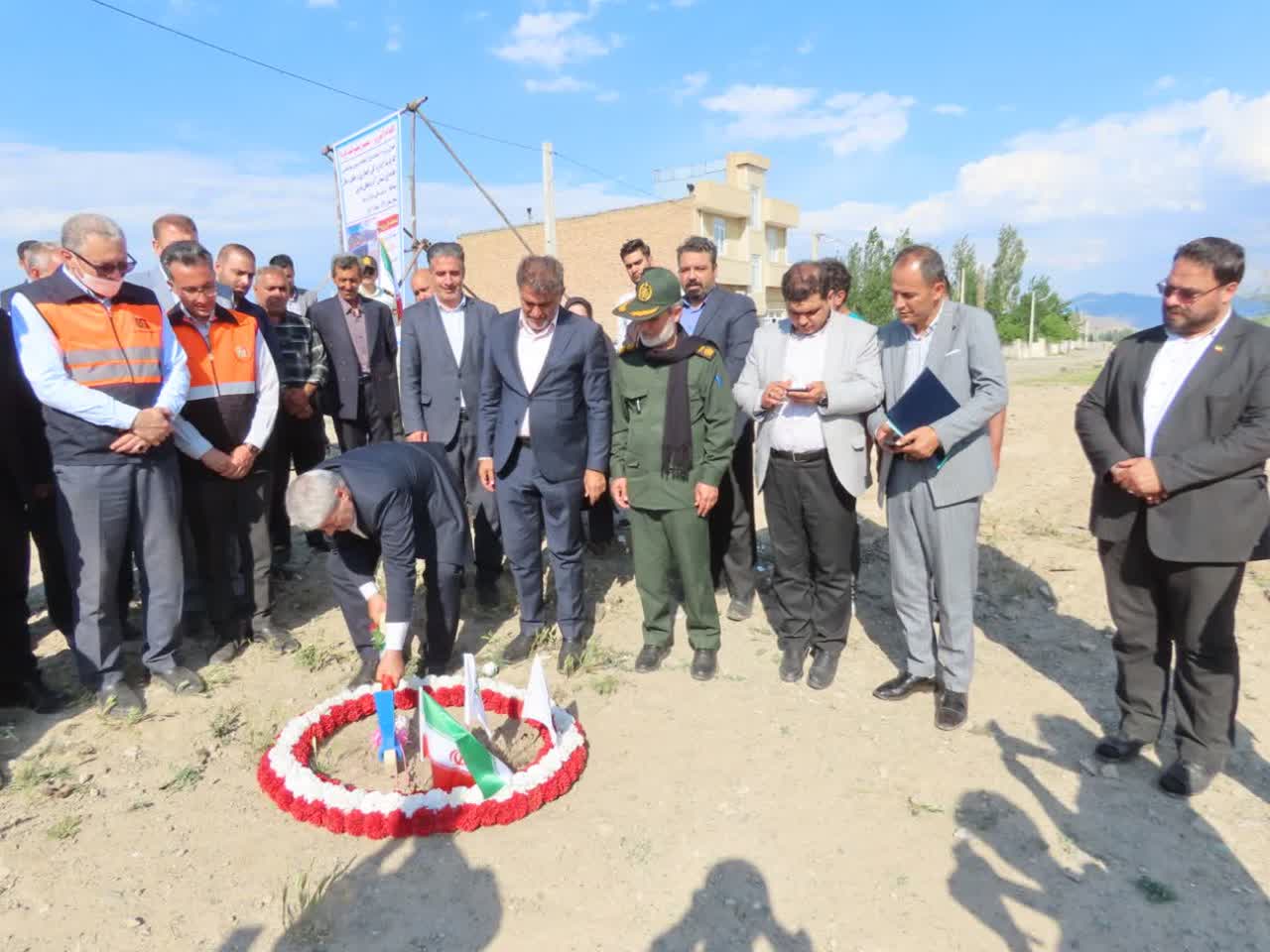 آغاز عملیات اجرایی پل 2 دهانه 8 متری هواشناسی