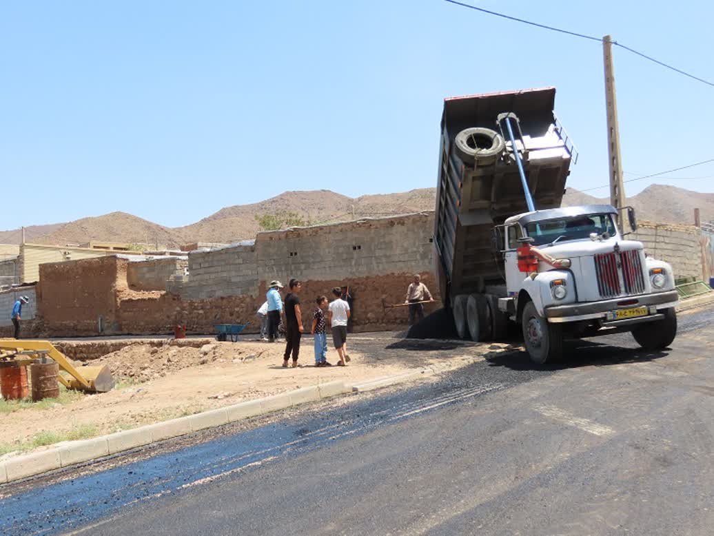 طرح عمرانی بهسازی و آسفالت معابر روستای طاهر آباد آماده افتتاح شد