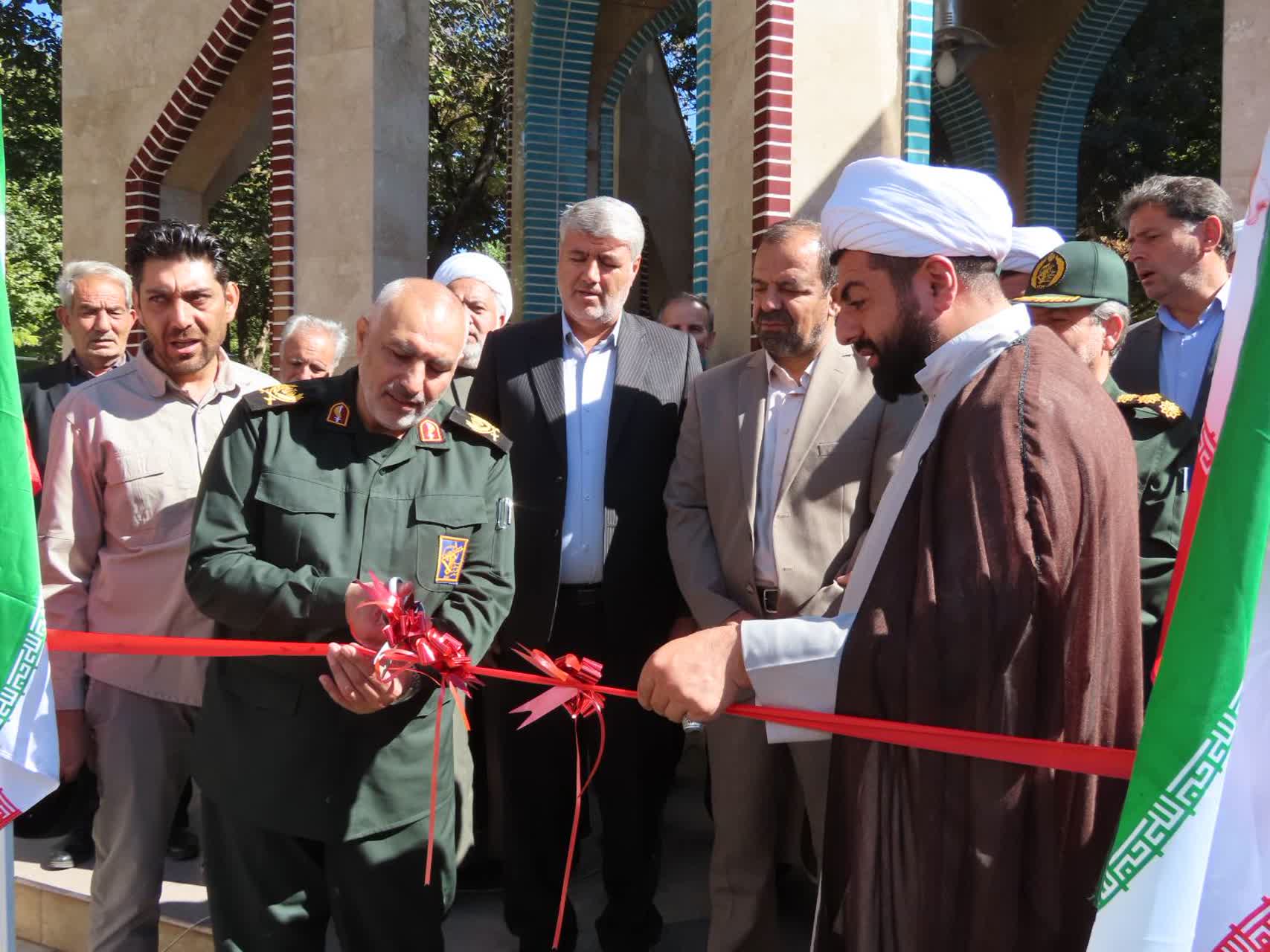 مراسم افتتاح نمایشگاه پایگاههای مقاومت اسوه ناحیه چایپاره