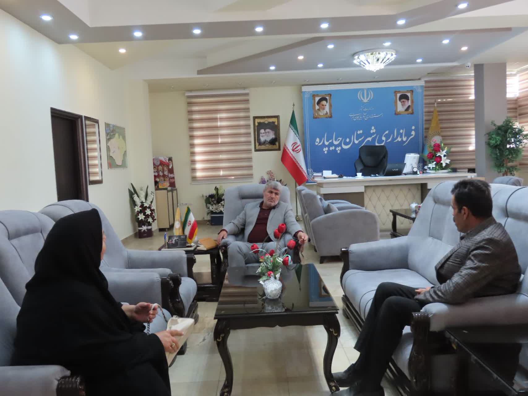 احصاء و بررسی مشکلات مردمی توسط فرماندار شهرستان چایپاره
