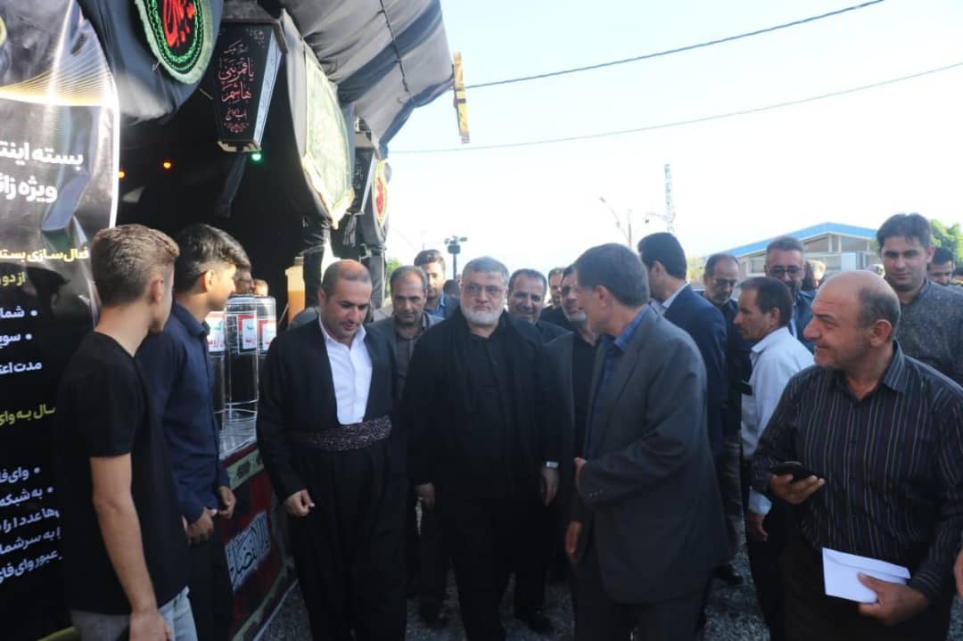 بازدید استاندار آذربایجانغربی از روند خدمت رسانی به زائران اربعین حسینی