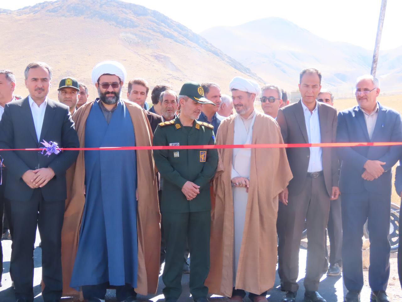 افتتاح آسفالت راه روستایی قوچاش