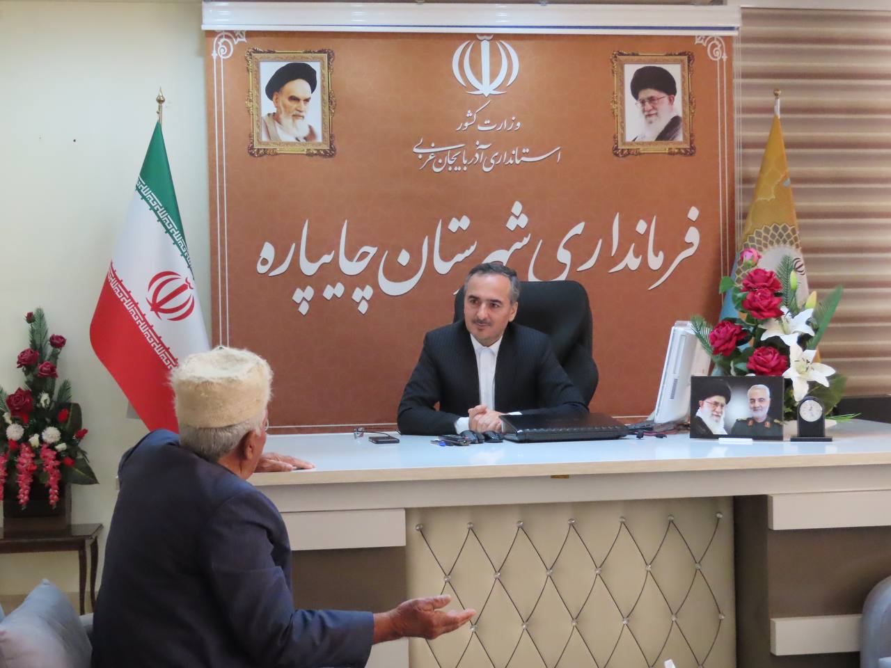 احصاء و بررسی مشکلات مردمی توسط نماینده عالی دولت در شهرستان چایپاره