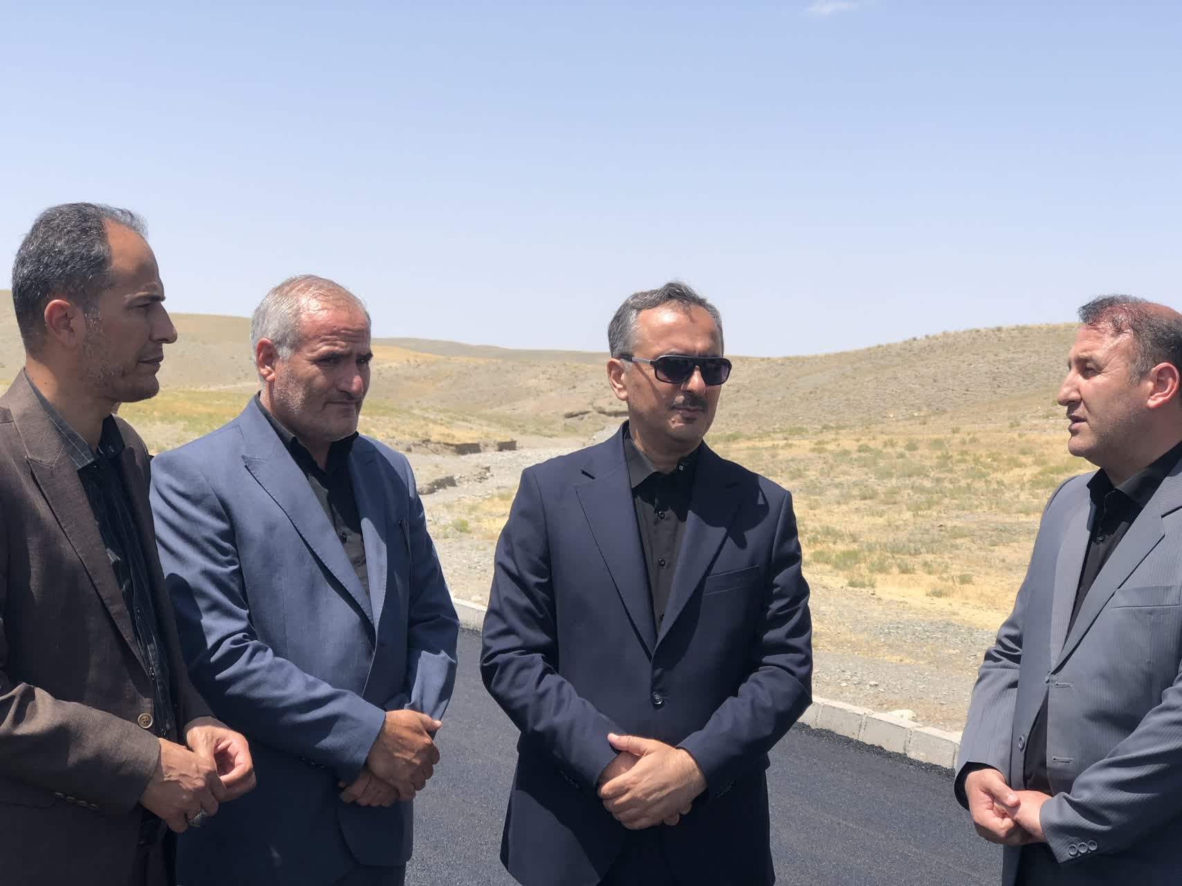 طرح عمرانی بهسازی و آسفالت معابر روستای قمیشگان سفلی آماده افتتاح شد