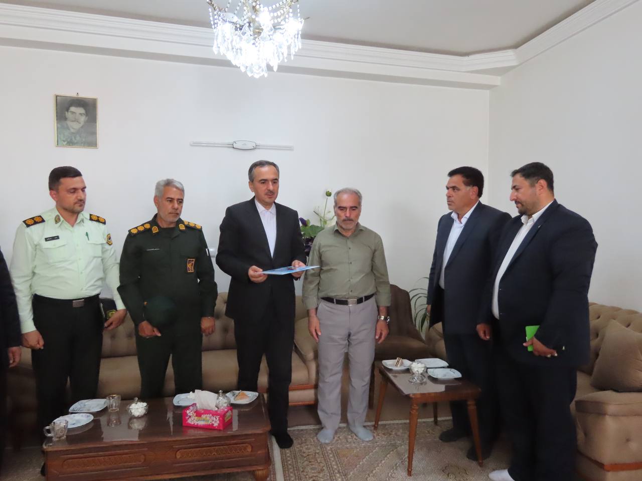 دیدار با جانباز سرافراز فرهنگی دفاع مقدس