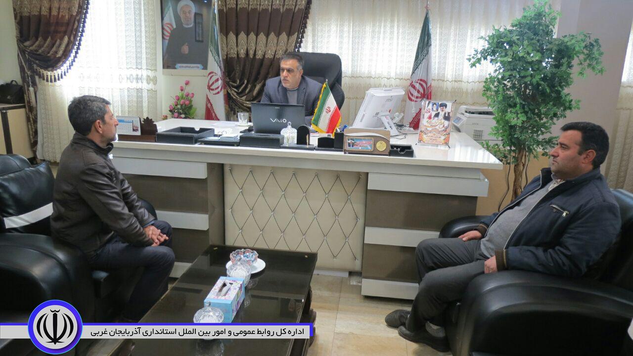 دیدار و ملاقات عمومی فرماندار شهرستان چایپاره برگزارشد.