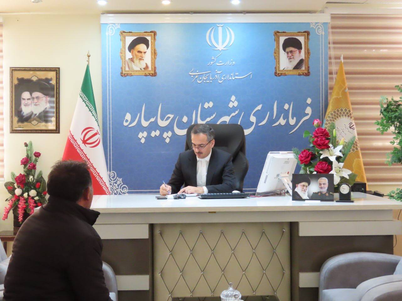احصاء و بررسی مشکلات مردمی توسط نماینده عالی دولت در شهرستان چایپاره