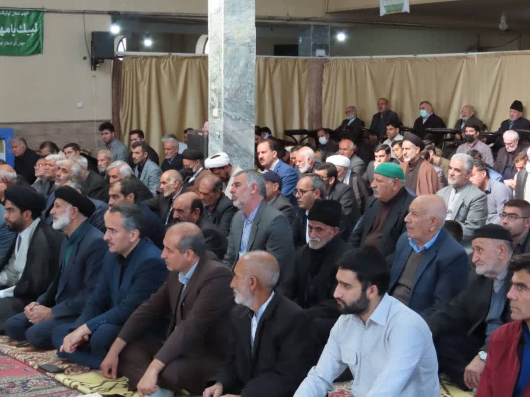 برگزاری نماز عبادی سیاسی جمعه شهرستان چایپاره