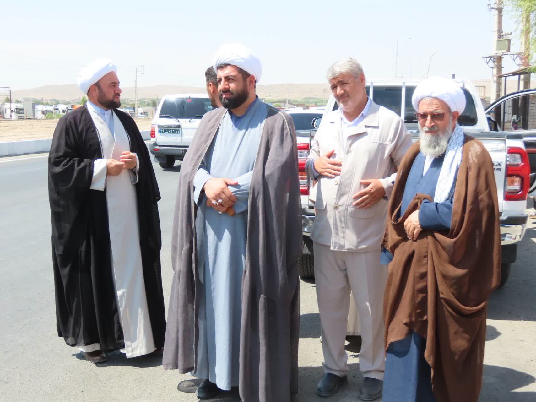 حضور حضرت آیت الله عاملی نماینده معزز ولی فقیه در استان اردبیل و امام جمعه محترم اردبیل در شهرستان چایپاره