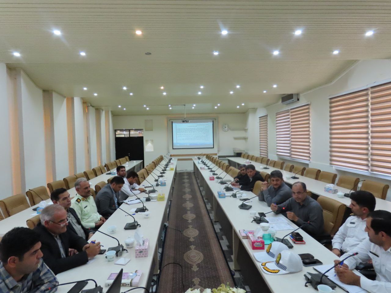 برگزاری جلسه شورای ترافیک شهرستان چایپاره