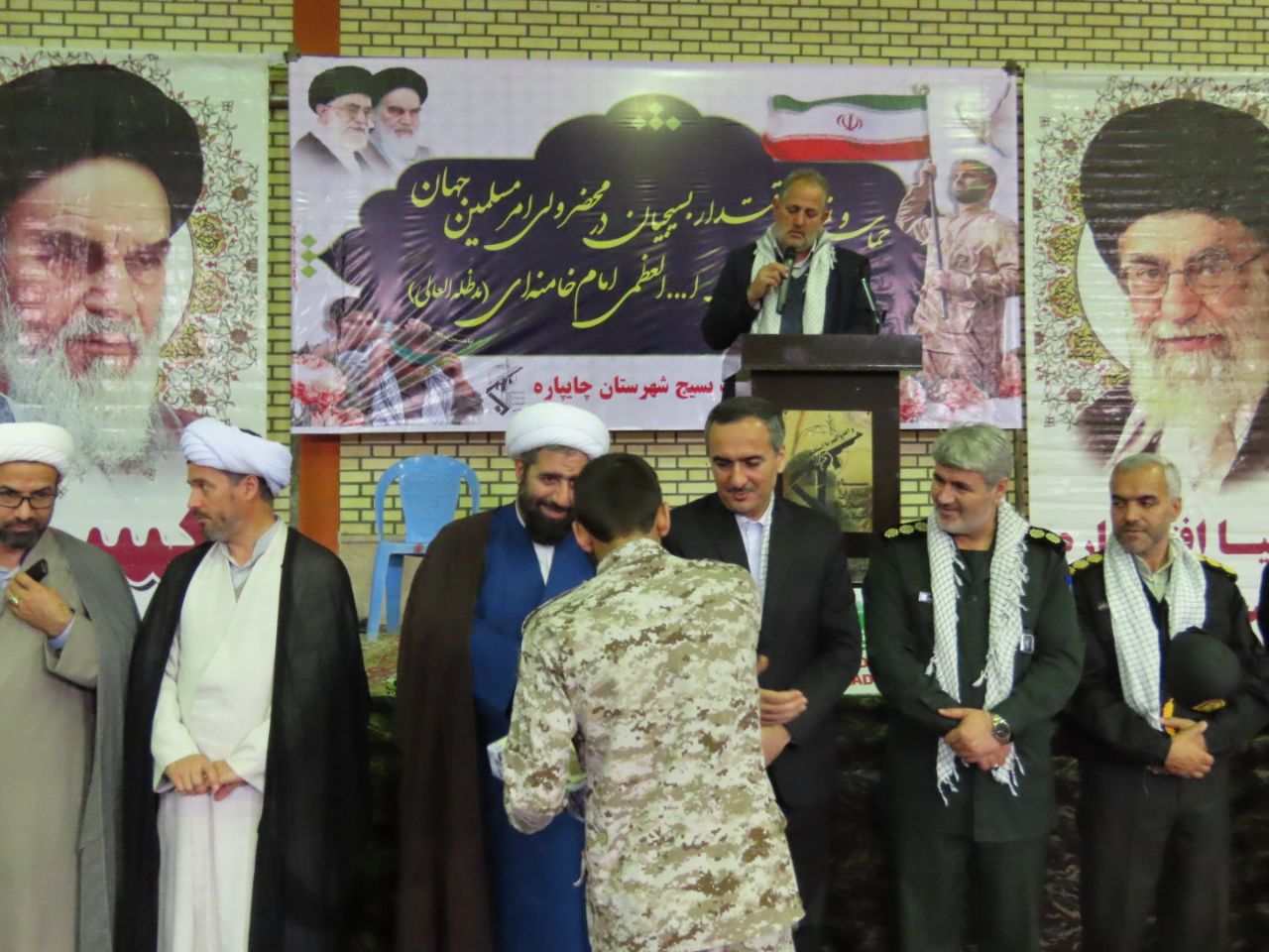 مراسم اجتماع بزرگ بسیجیان شهرستان چایپاره برگزار شد