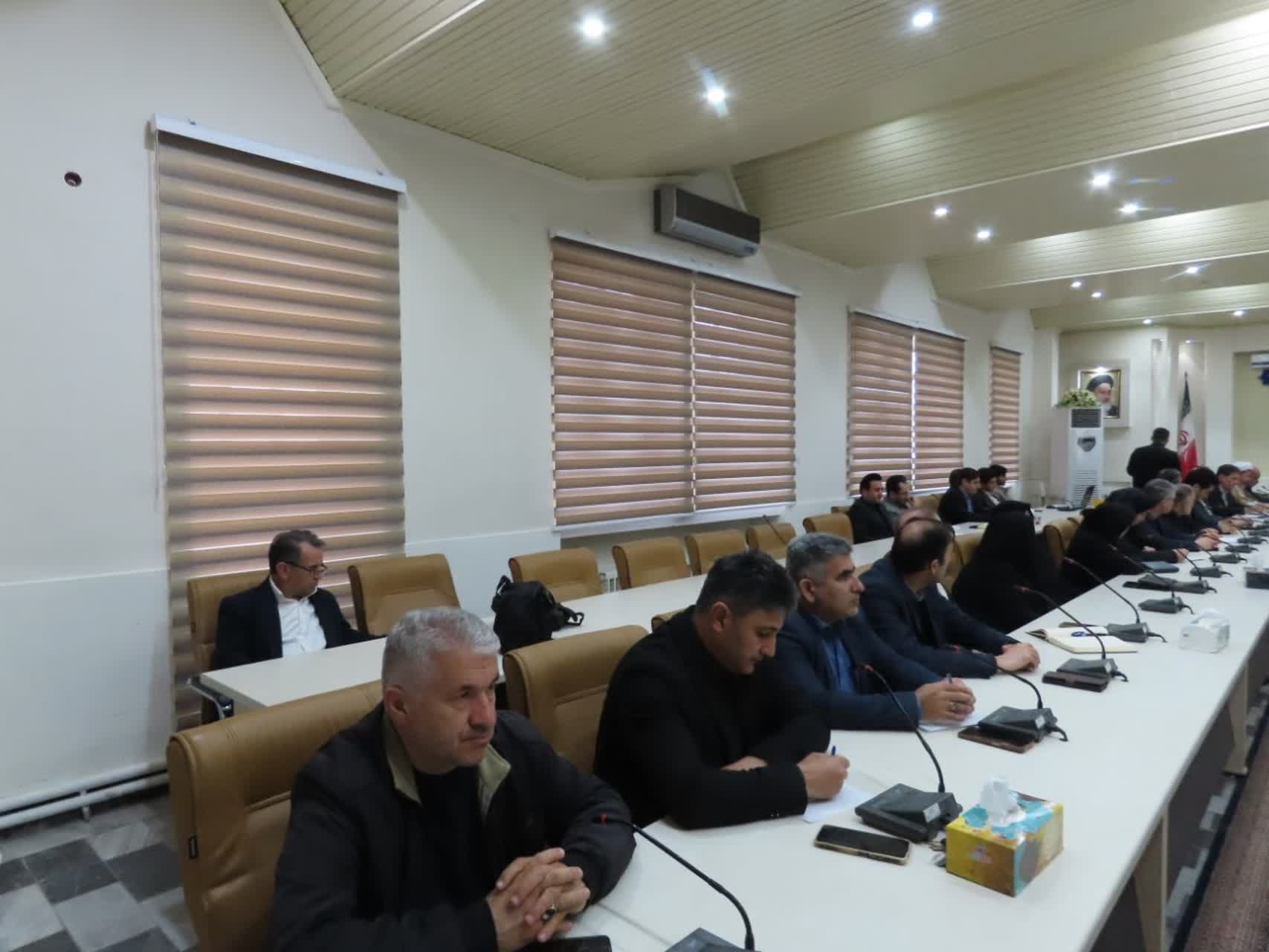 برگزاری جلسه شورای اداری شهرستان چایپاره