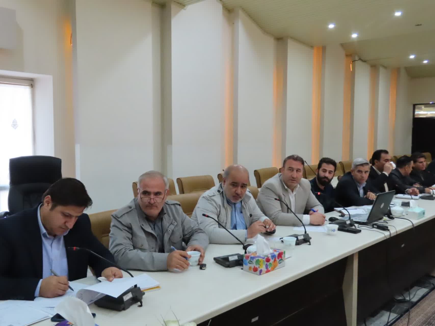 جلسه کارگروه ویژه پیشگیری و مقابله با ساخت و سازهای غیر مجاز شهرستان چایپاره