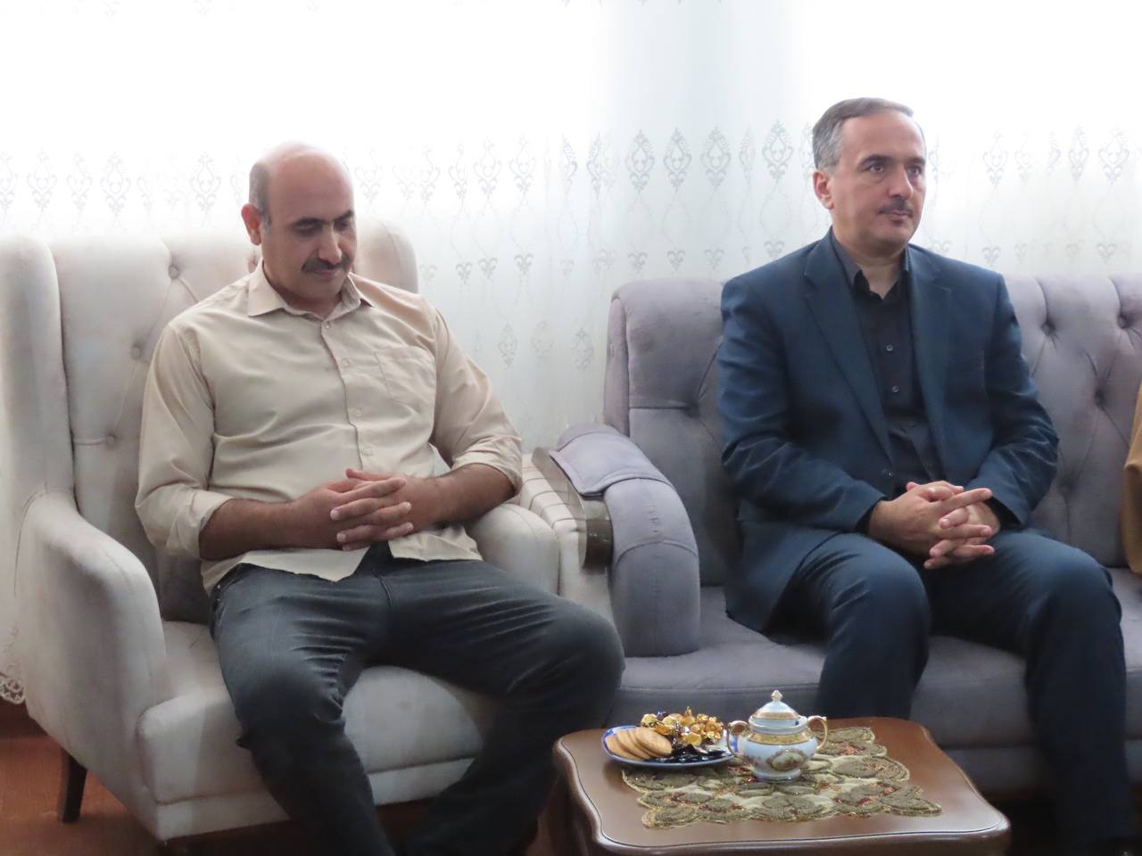 بهمناسبت هفته نیروی انتظامی صورت پذیرفت: دیدار با جانباز سرافراز فراجا