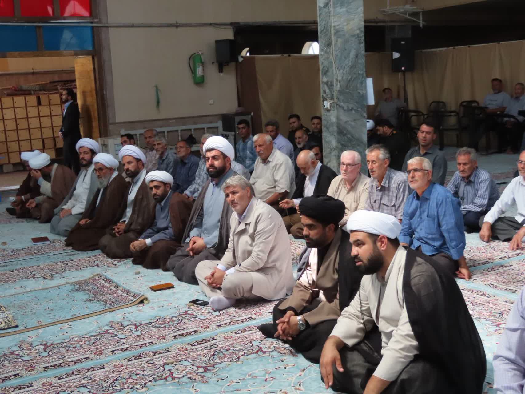 حضور حضرت آیت الله عاملی نماینده معزز ولی فقیه در استان اردبیل و امام جمعه محترم اردبیل در شهرستان چایپاره