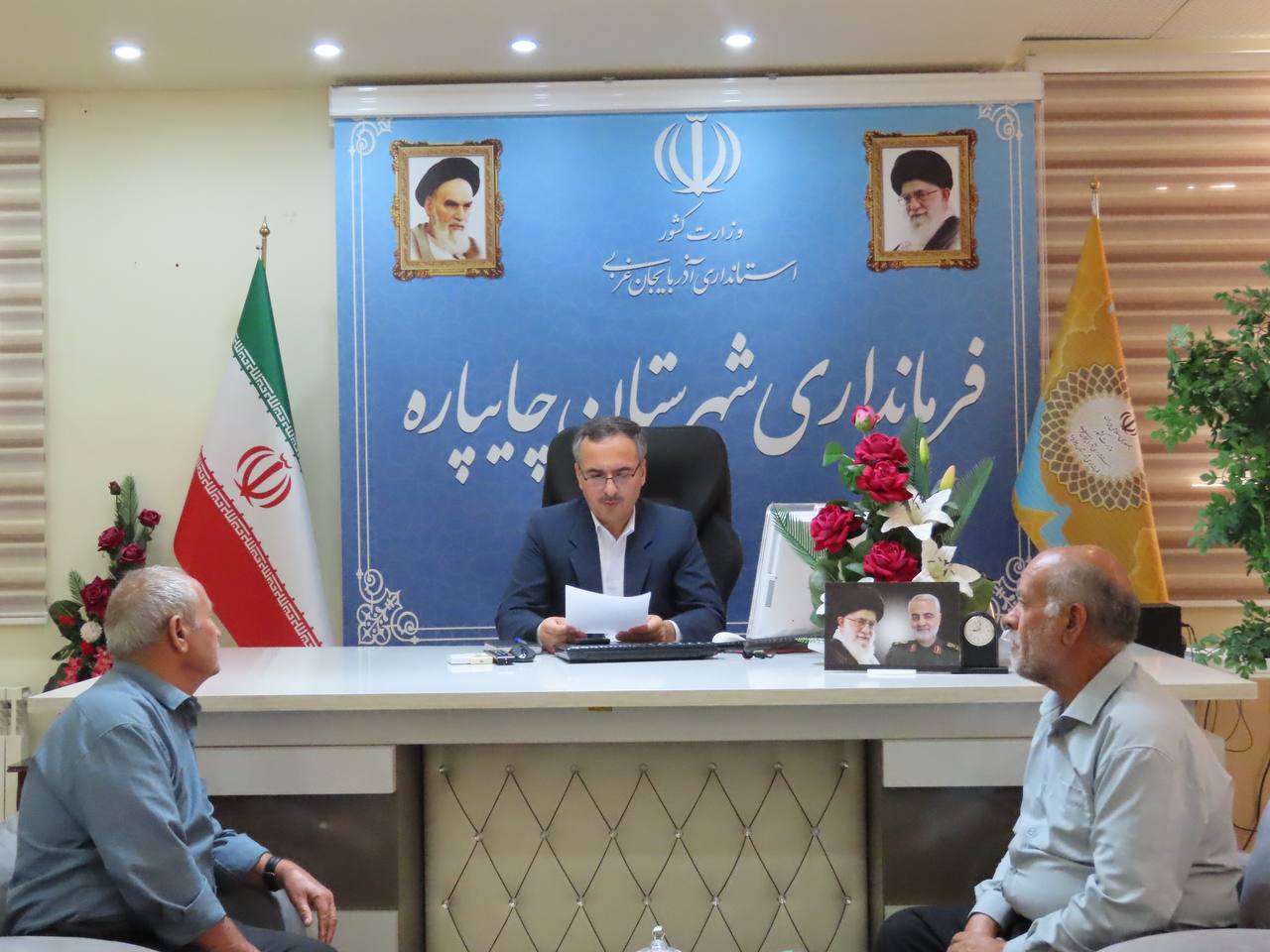 احصاء و بررسی مشکلات مردمی توسط نماینده عالی دولت در شهرستان چایپاره