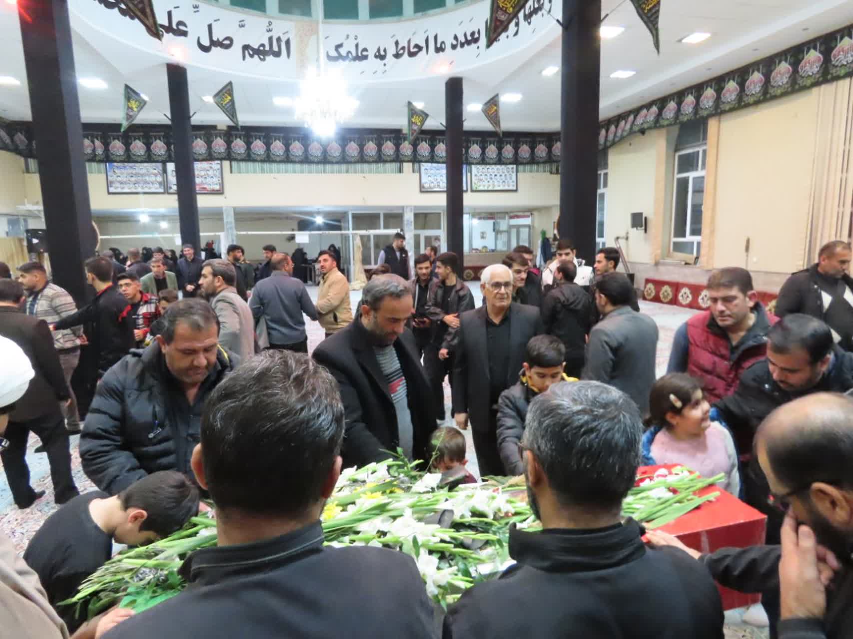 آیین وداع با پیکر مطهر شهید گمنام هشت سال دفاع مقدس