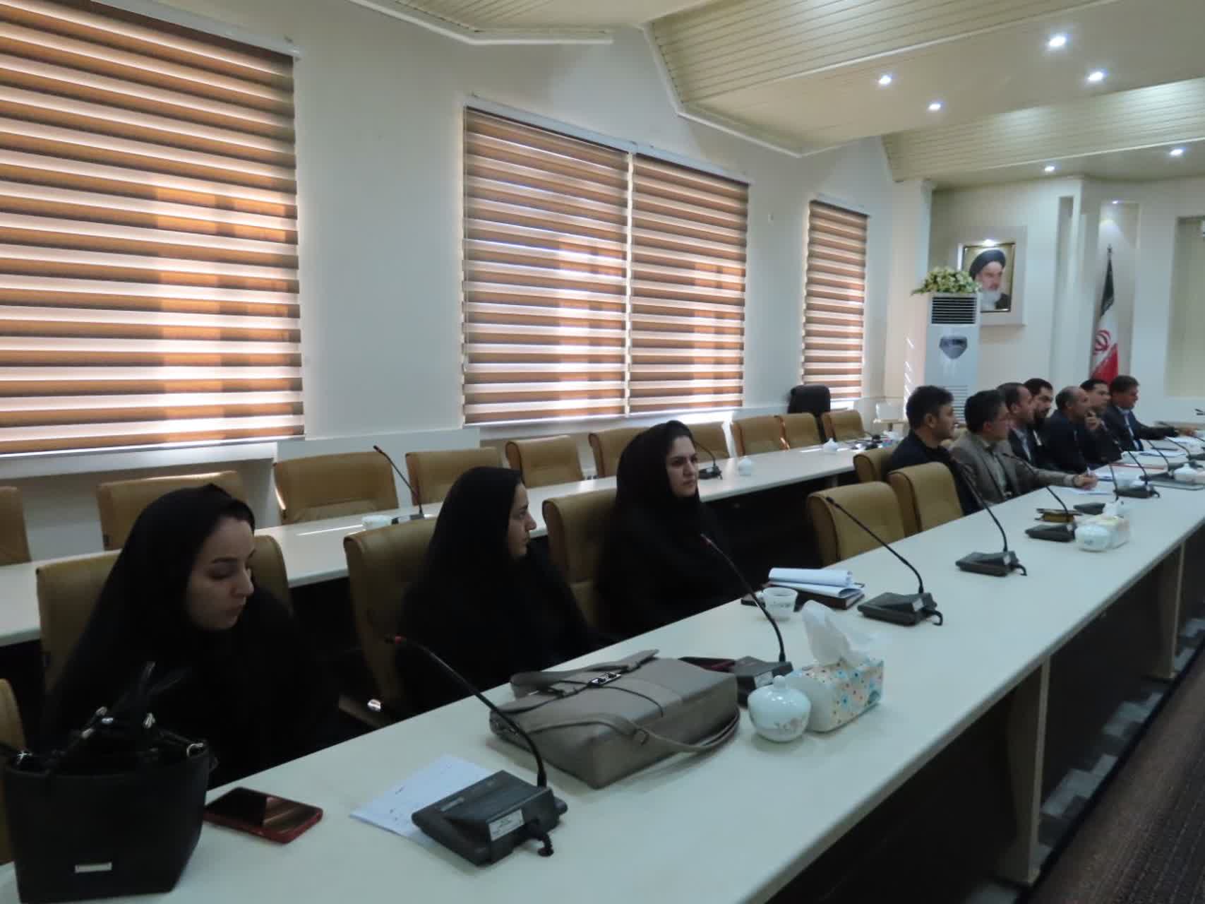 جلسه کارگروه ویژه پیشگیری و مقابله با ساخت و سازهای غیر مجاز شهرستان چایپاره