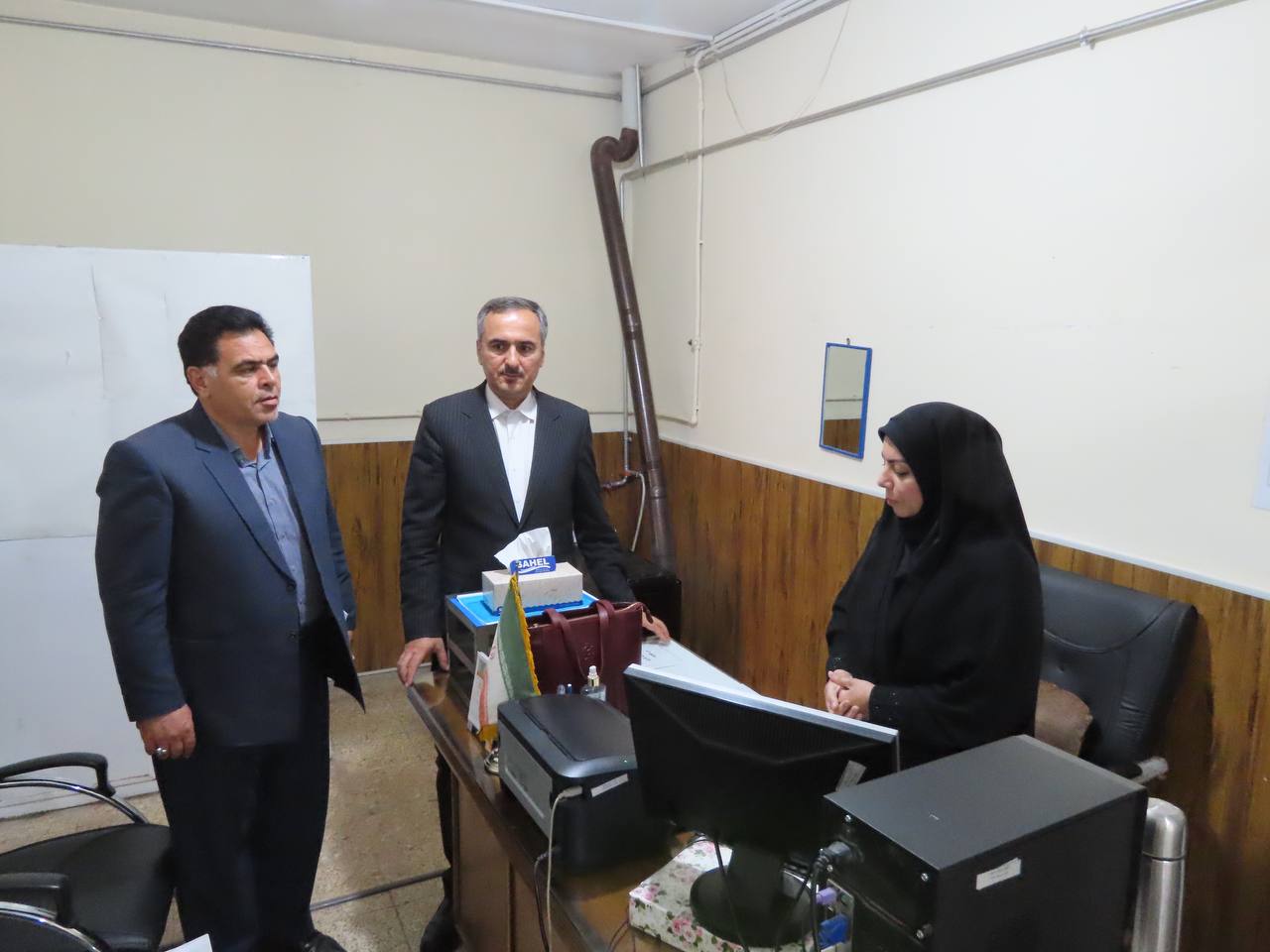 بازدید فرماندار چایپاره از مدیریت آموزش و پرورش