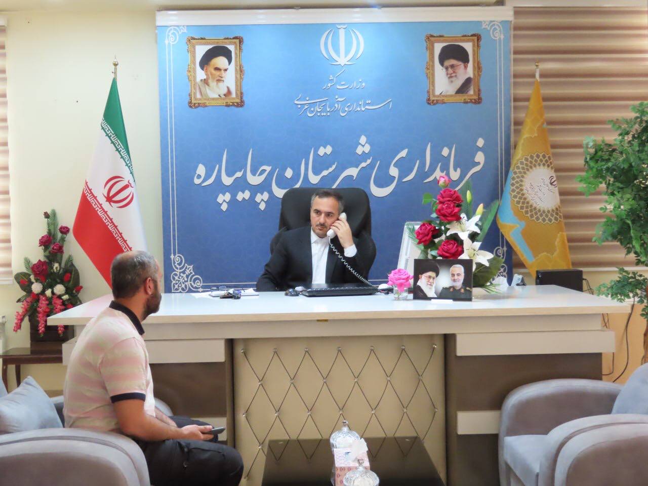 احصاء و بررسی مشکلات مردمی توسط نماینده عالی دولت در شهرستان چایپاره