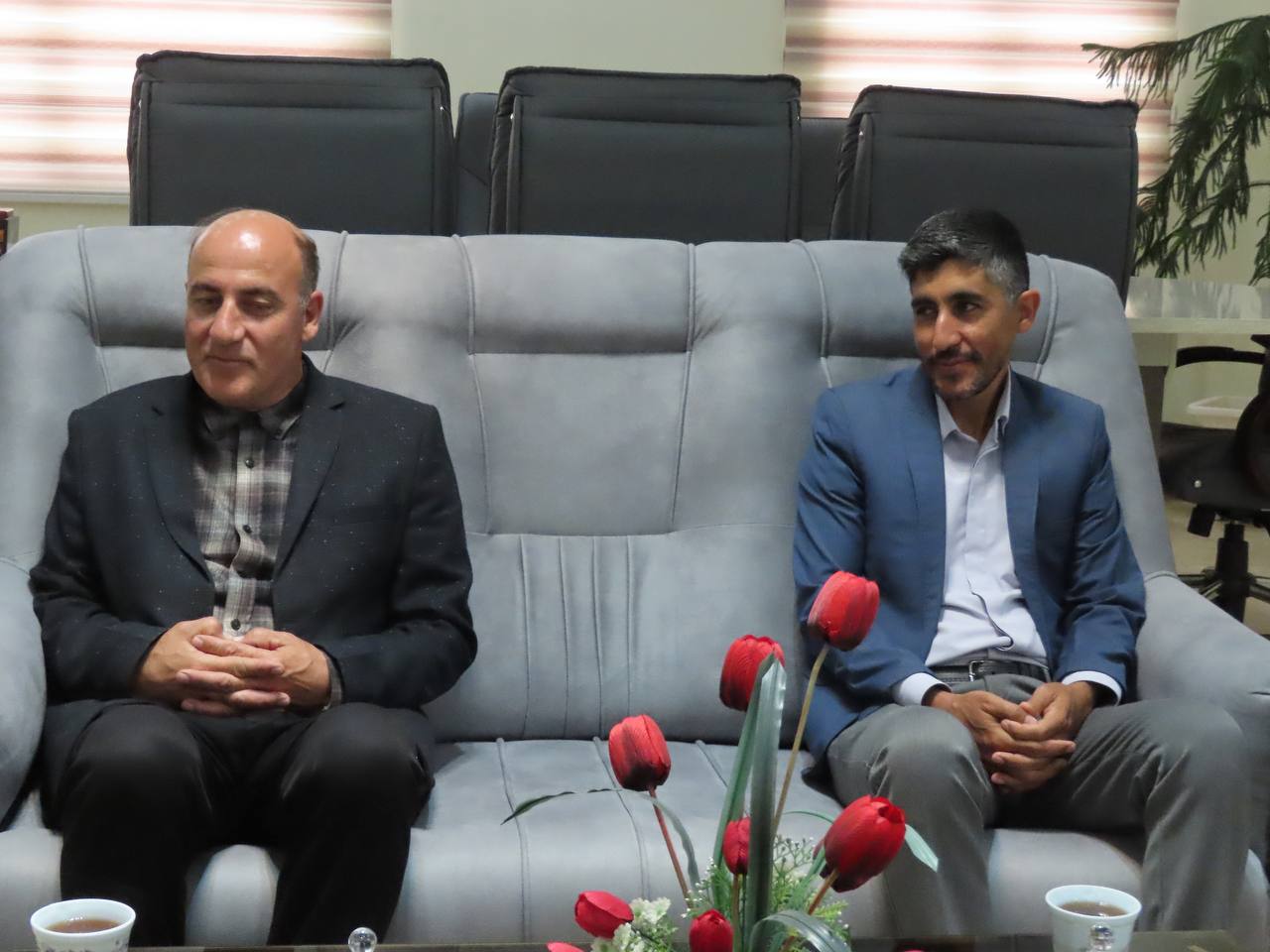 دیدار نوروزی روساء و مدیران دستگاه های اجرایی با فرماندار چایپاره