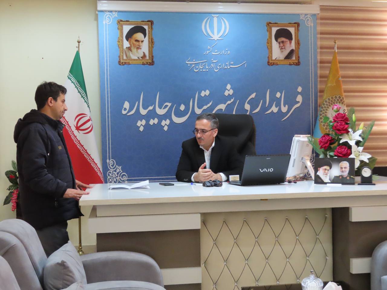 احصاء و بررسی مشکلات مردمی توسط نماینده عالی دولت در شهرستان چایپاره