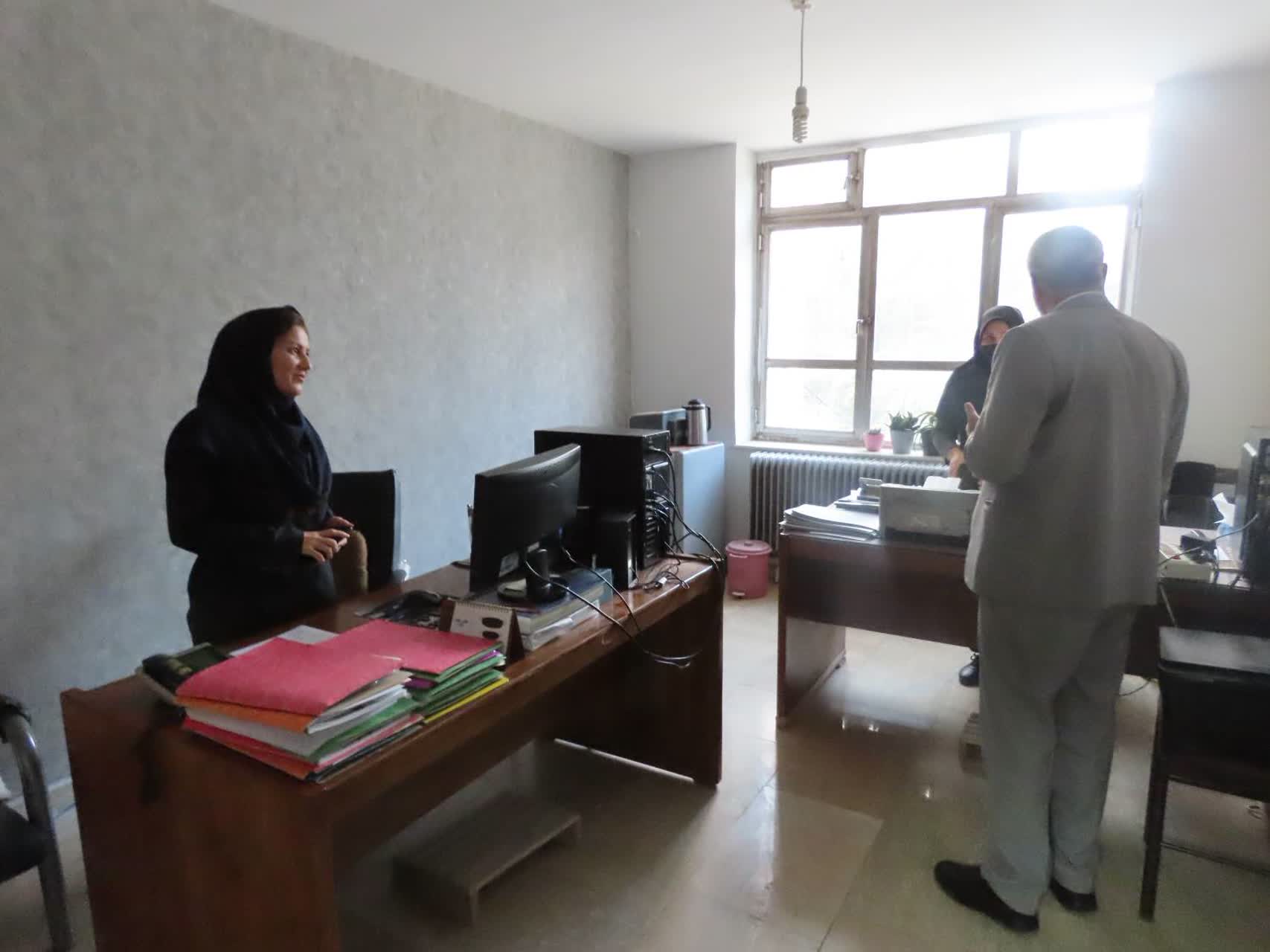 بازدید سرزده رضا اقلیمیان فرماندار چایپاره از جهاد کشاورزی