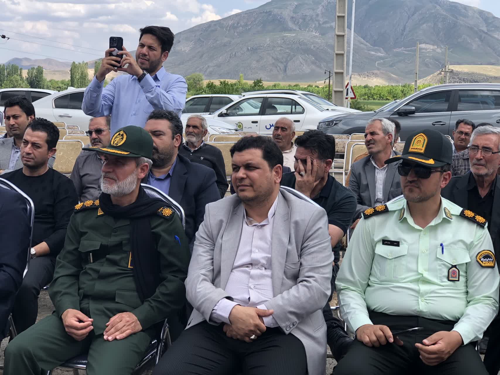 برگزاری مراسم کلنگ‌زنی پروژه بهسازی، تعریض و آسفالت محور روستای تاریخی و هدف گردشگری چورس