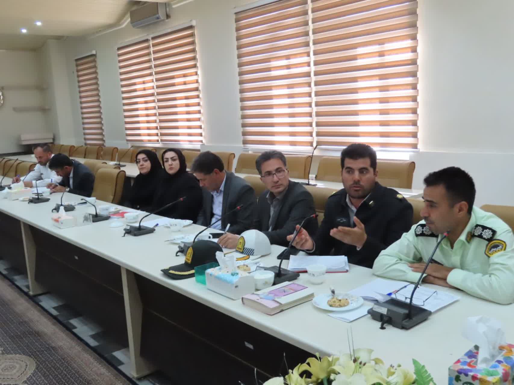 برگزاری جلسه شورای هماهنگی ترافیک شهرستان چایپاره