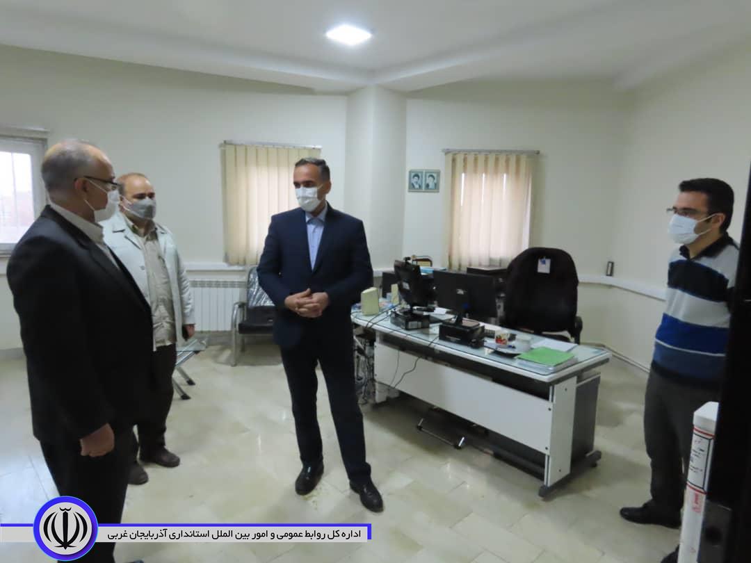 بازدید سرزده شکورزاده فرماندار شهرستان چایپاره از اداره تأمین اجتماعی شهرستان