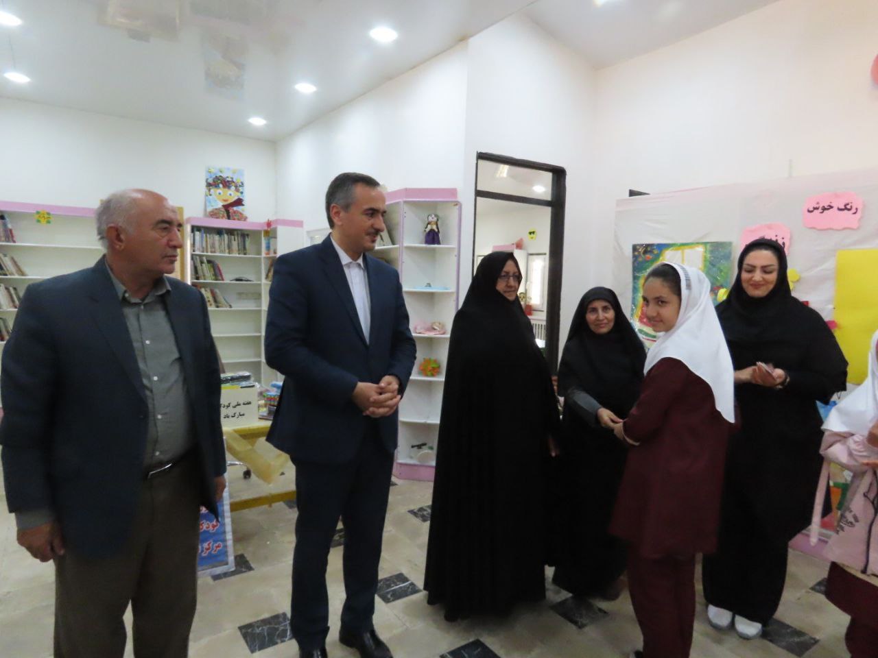 مراسم روز ملی کودک با حضور فرماندار شهرستان چایپاره