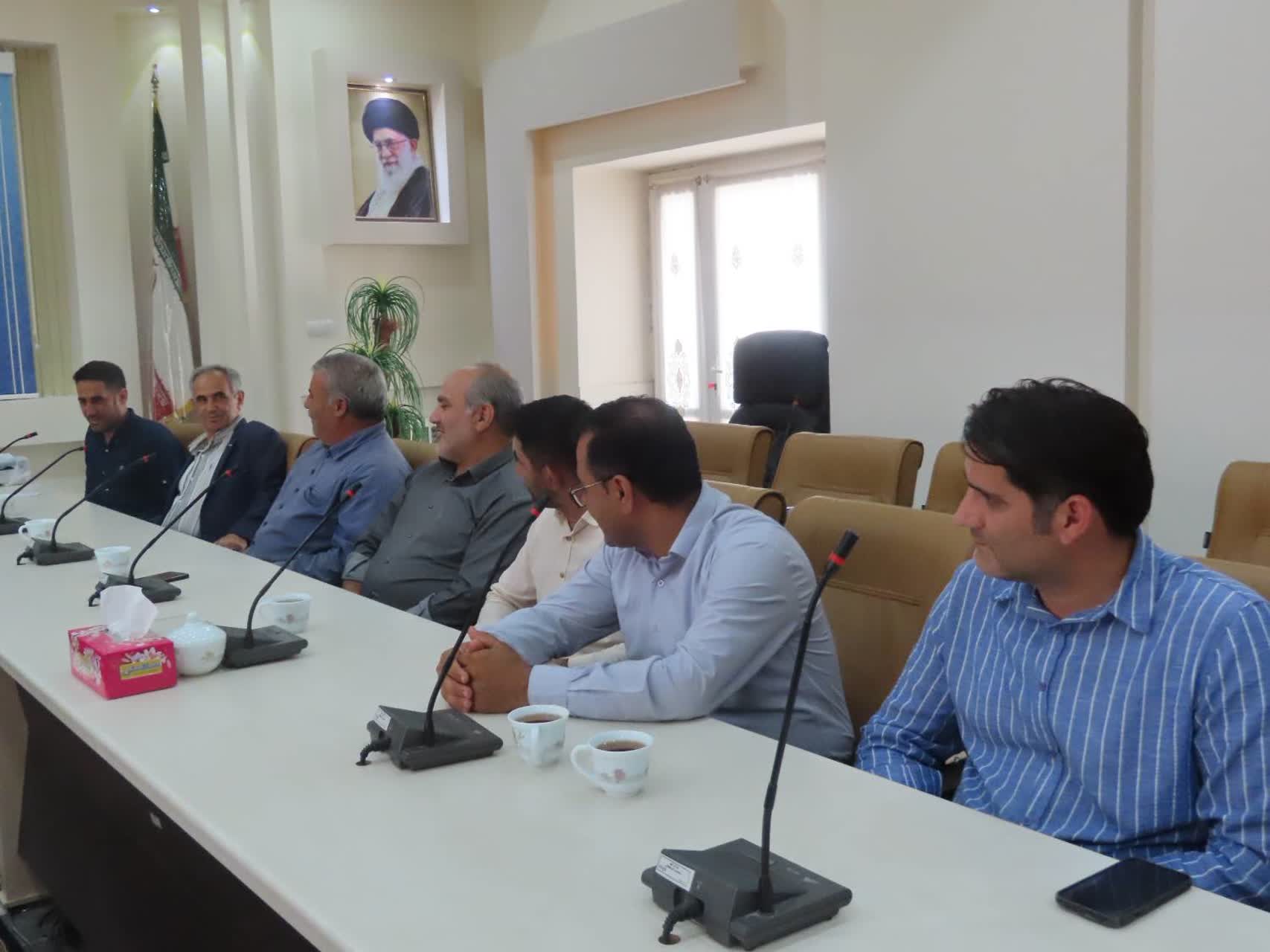 دیدار روسای هیأت های ورزشی شهرستان با سرپرست فرمانداری چایپاره جهت تبریک انتصاب ایشان