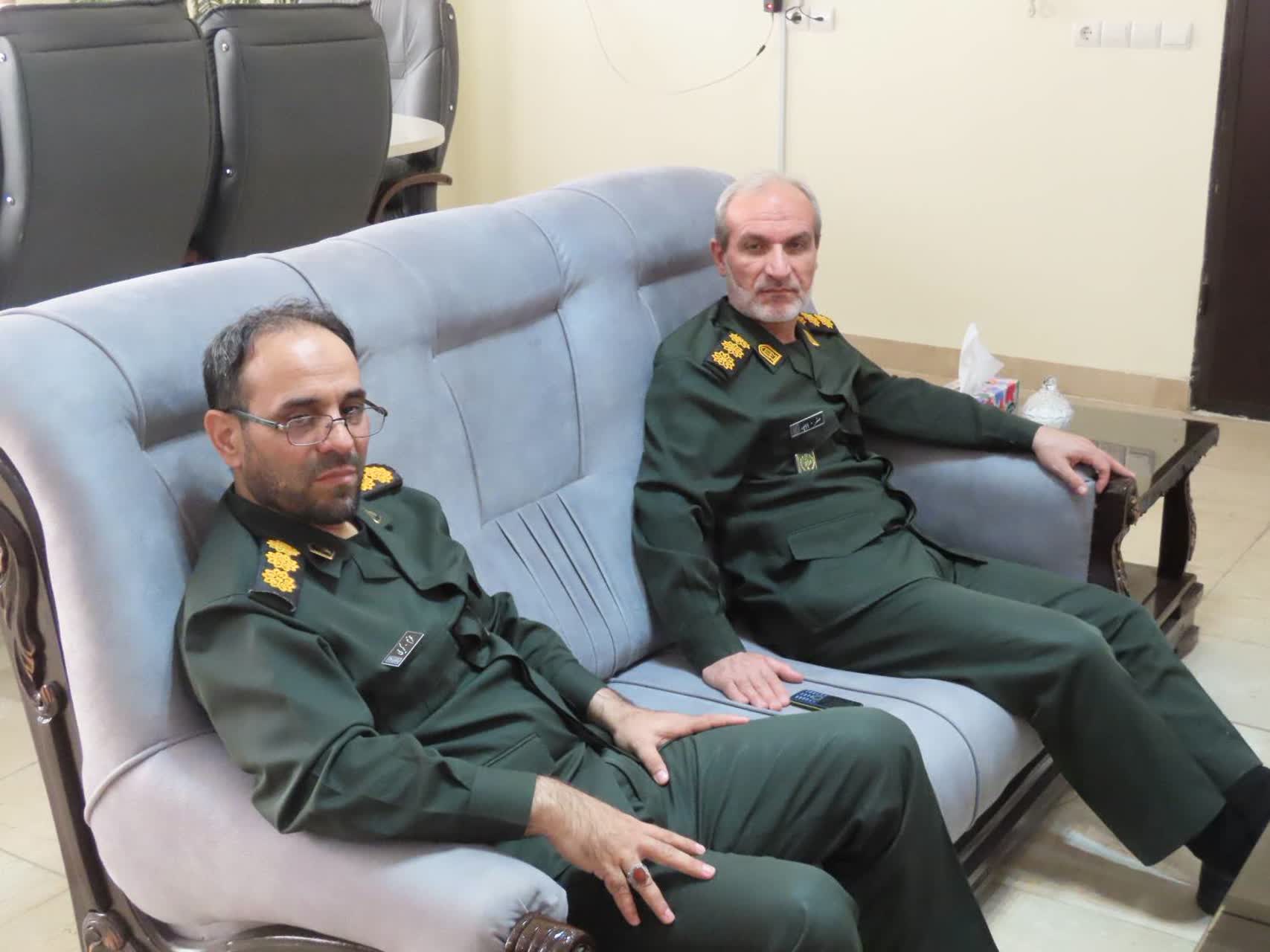 دیدار دبیر اشراف کلی سپاه شهدای استان آذربایجان غربی با فرماندار چایپاره