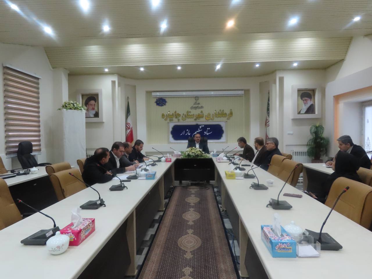 جلسه ستاد تنظیم بازار شهرستان چایپاره