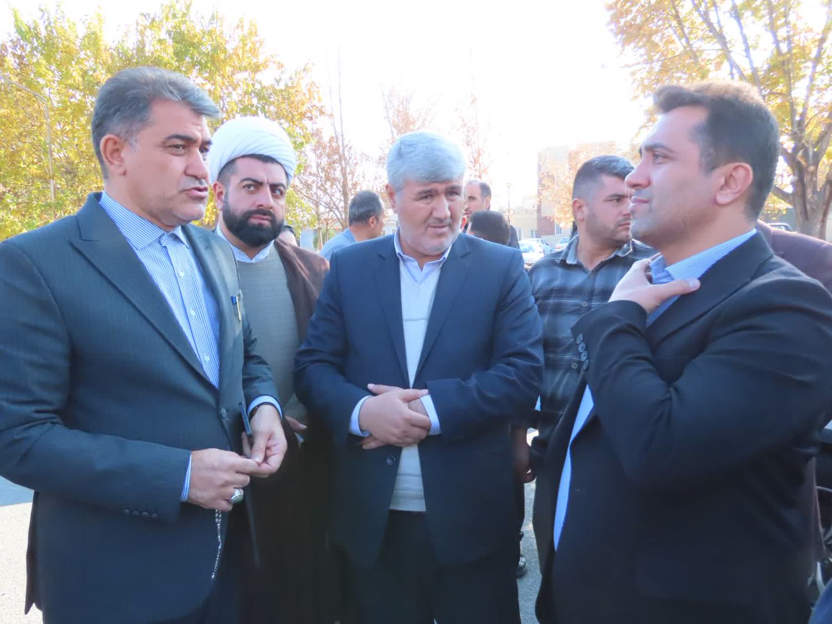 بازدید مدیرکل دفتر توسعه منابع فیزیکی و امور عمرانی وزارت بهداشت ، درمان و آموزش پزشکی از پروژه های نیمه تمام شبکه بهداشت و درمان چایپاره