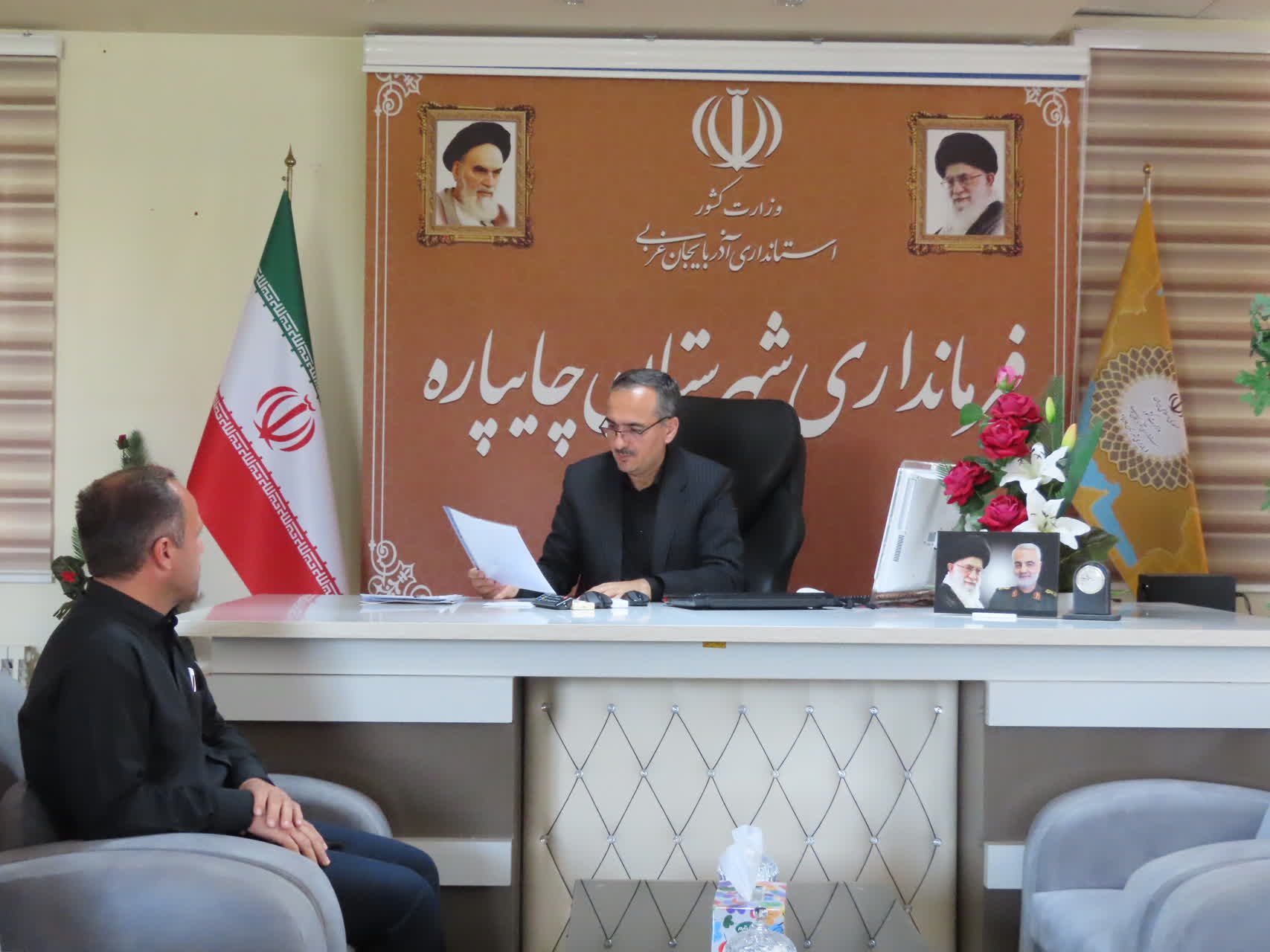 احصاء و بررسی مشکلات مردمی توسط نماینده عالی دولت در شهرستان چایپاره