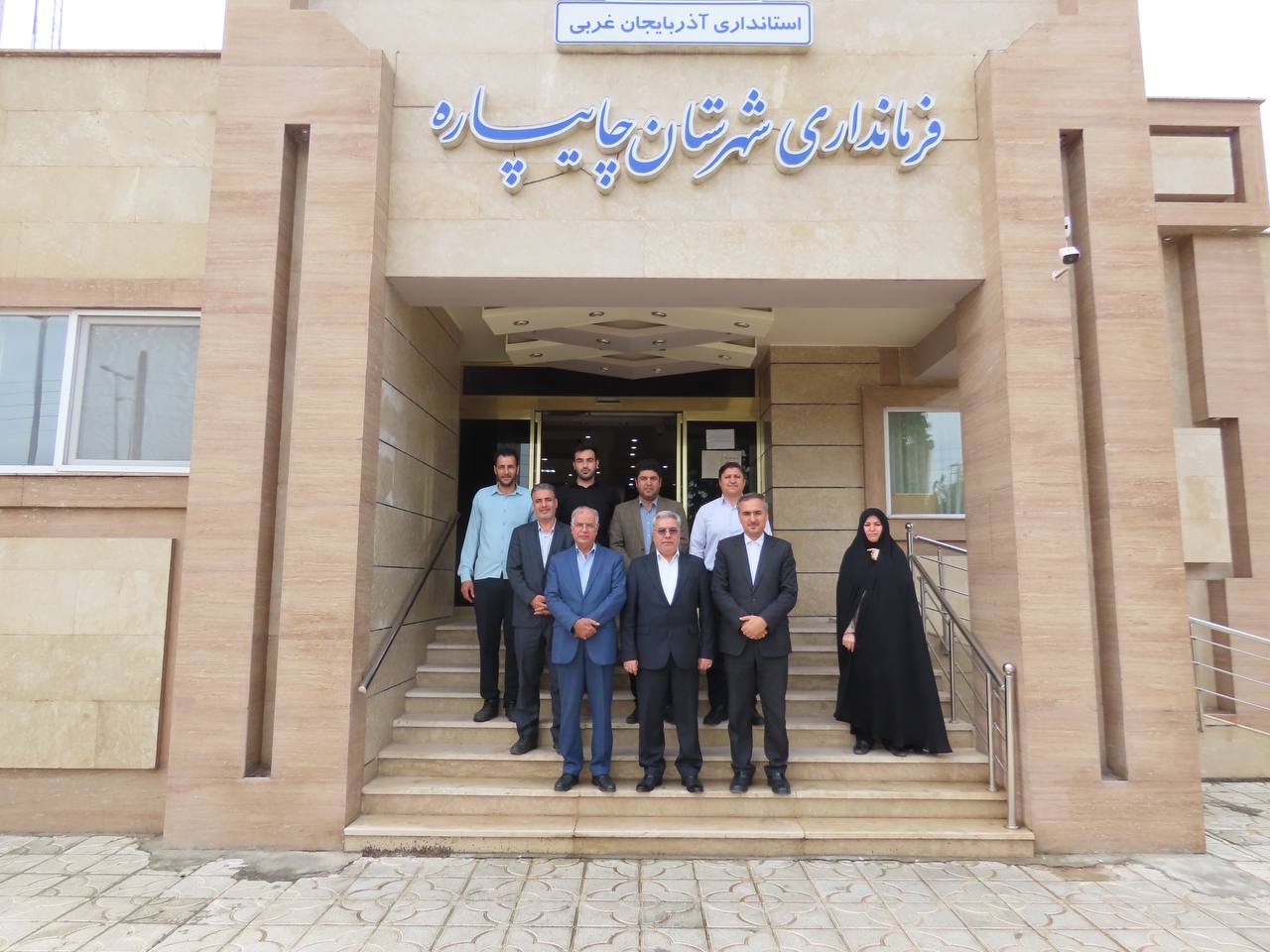 دیدار معاون سیاسی و اجتماعی استاندار آذربایجان غربی با کارکنان فرمانداری