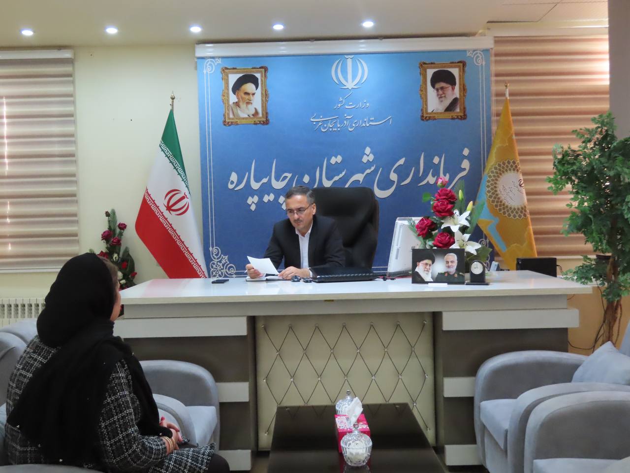 احصاء و بررسی مشکلات مردمی توسط نماینده عالی دولت در شهرستان چایپاره