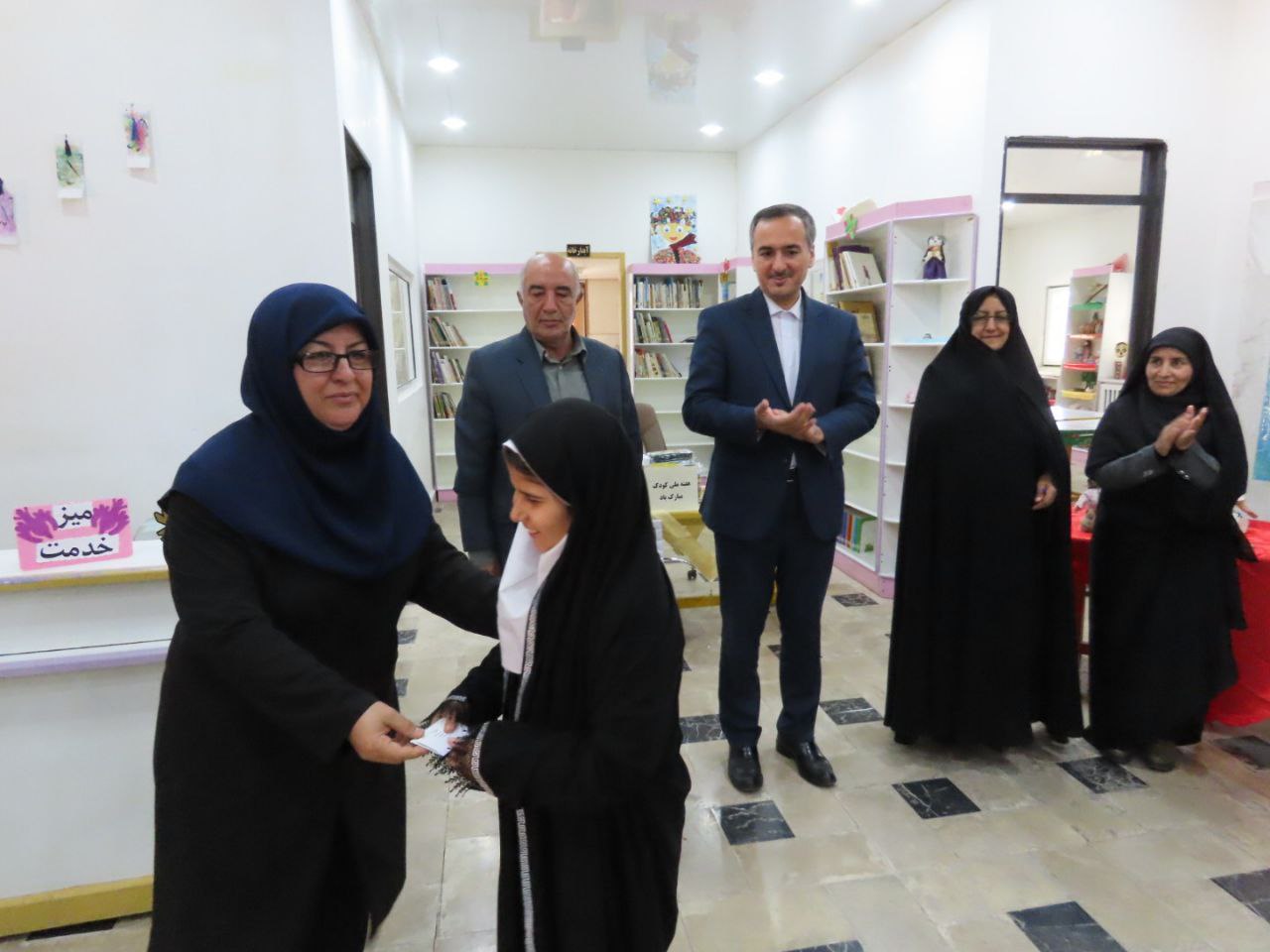 مراسم روز ملی کودک با حضور فرماندار شهرستان چایپاره