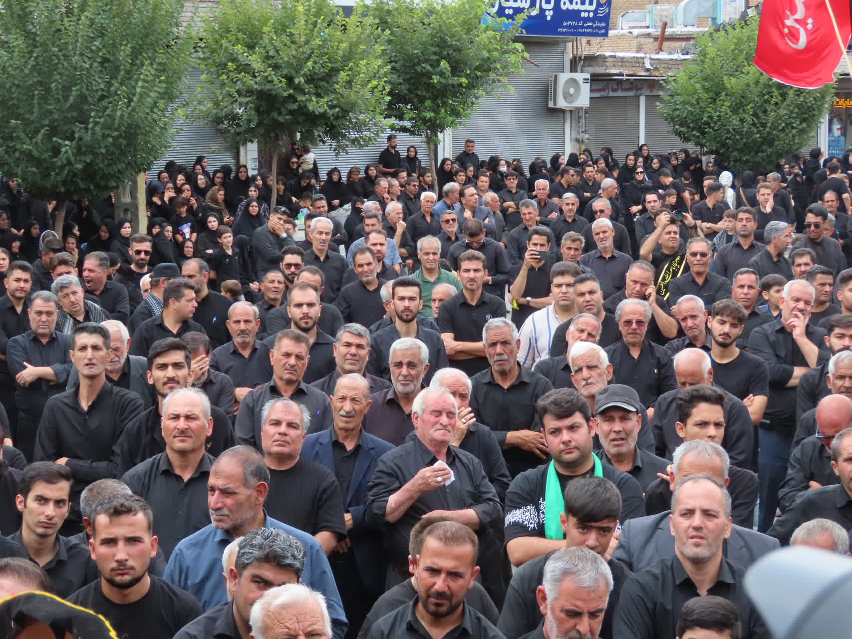 مراسم باشکوه تجمع عاشورائیان شهرستان چایپاره