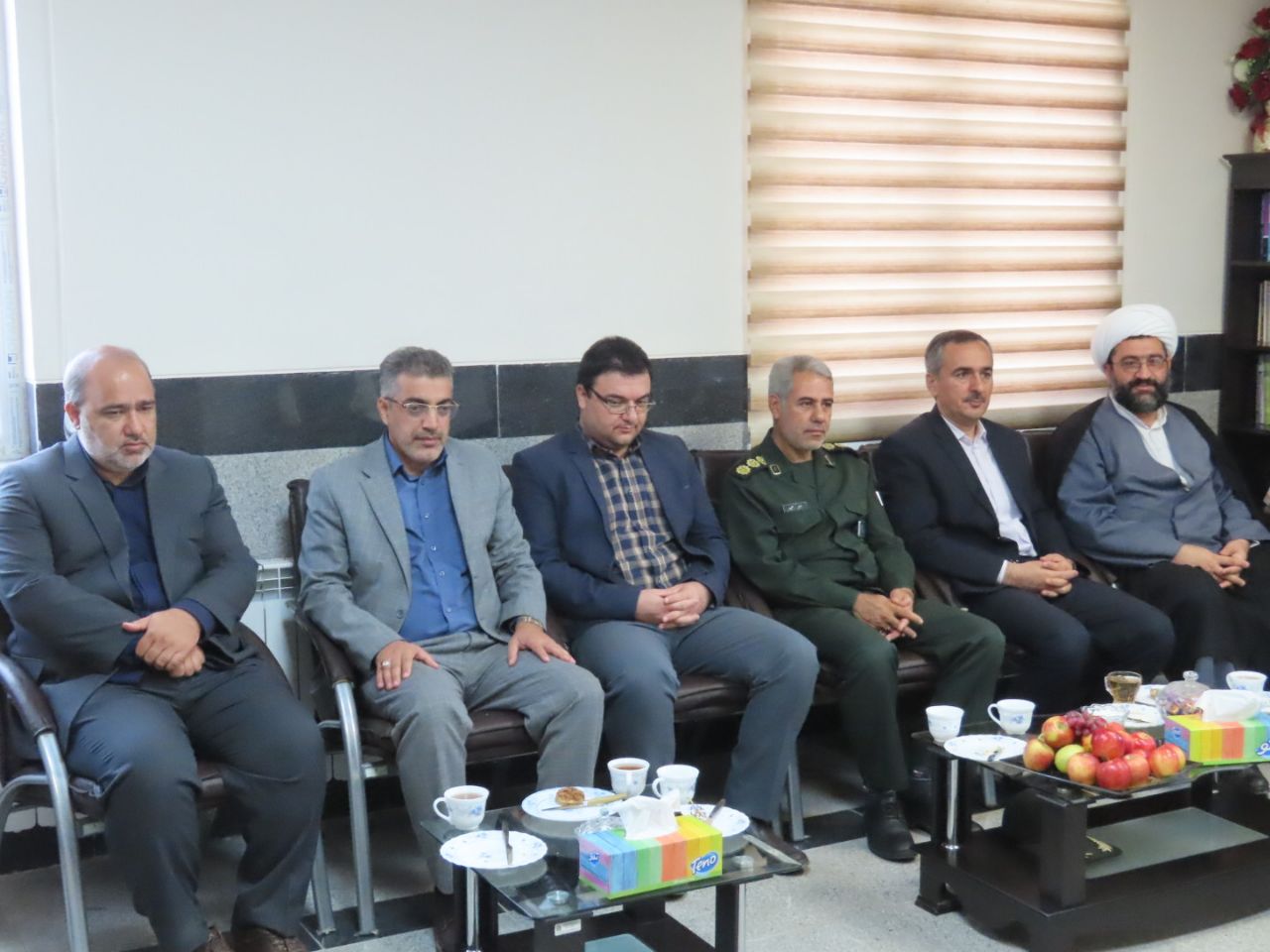 دیدار فرماندار با فرمانده انتظامی شهرستان چایپاره
