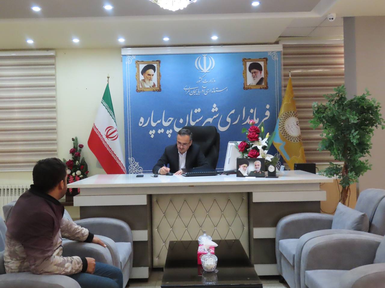 احصاء و بررسی مشکلات مردمی توسط نماینده عالی دولت در شهرستان چایپاره