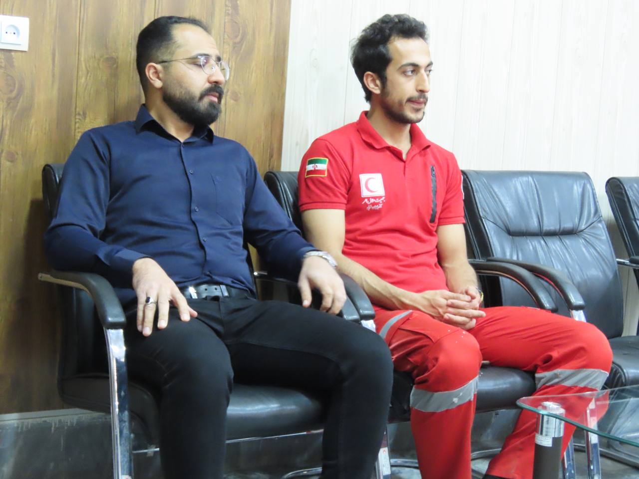 بازدید سرزده سعید شکورزاده فرماندار چایپاره از جمعیت هلال احمر