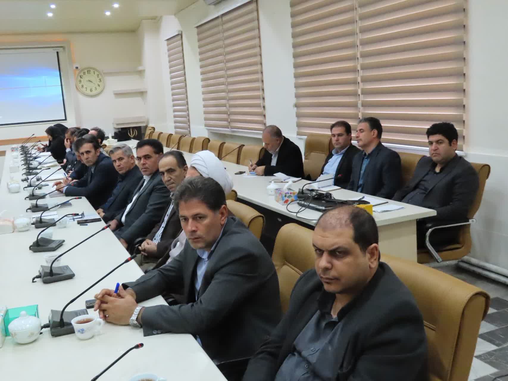 برگزاری جلسه شورای اداری شهرستان چایپاره