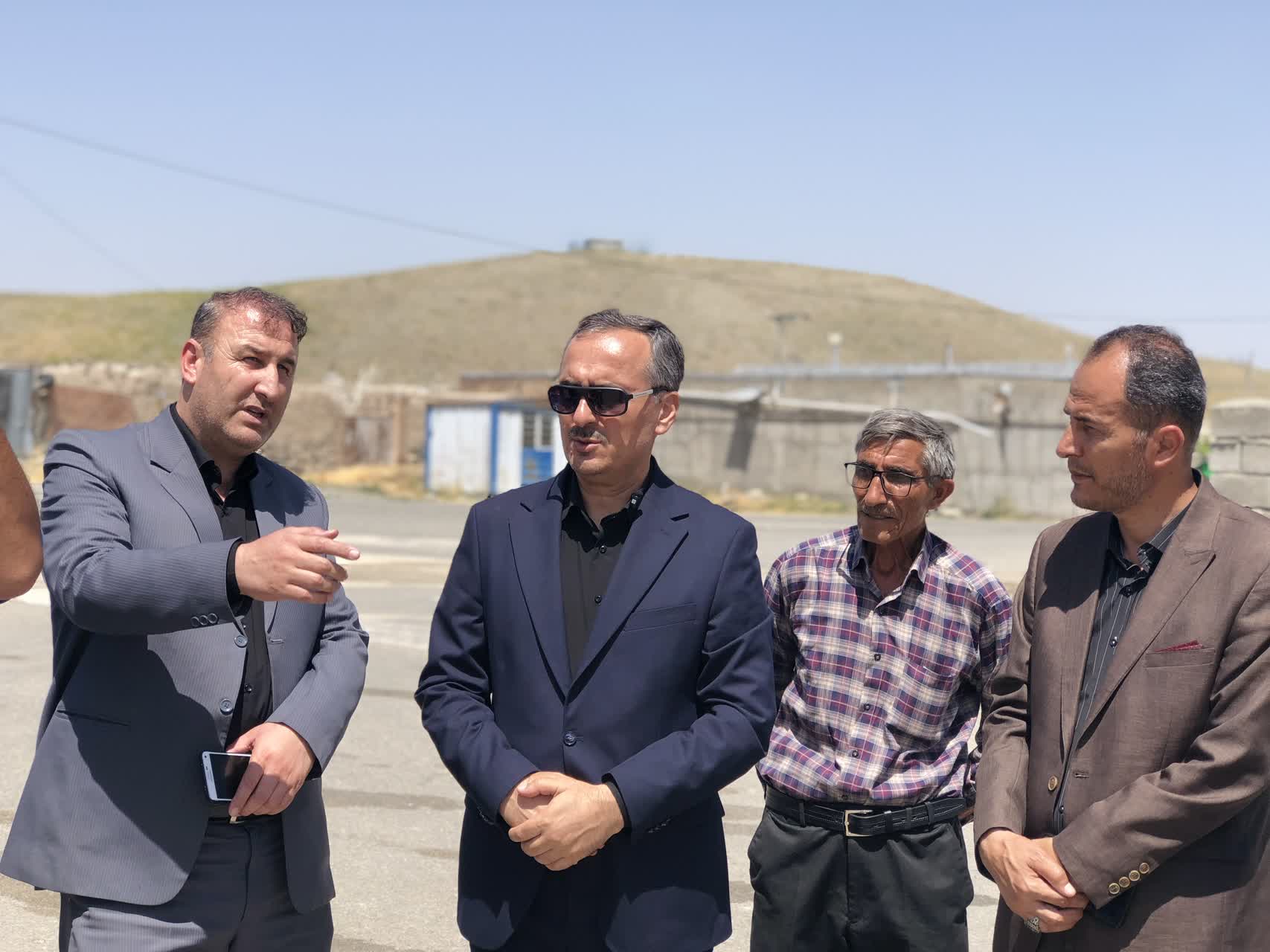 طرح عمرانی بهسازی و آسفالت معابر روستای قمیشگان سفلی آماده افتتاح شد