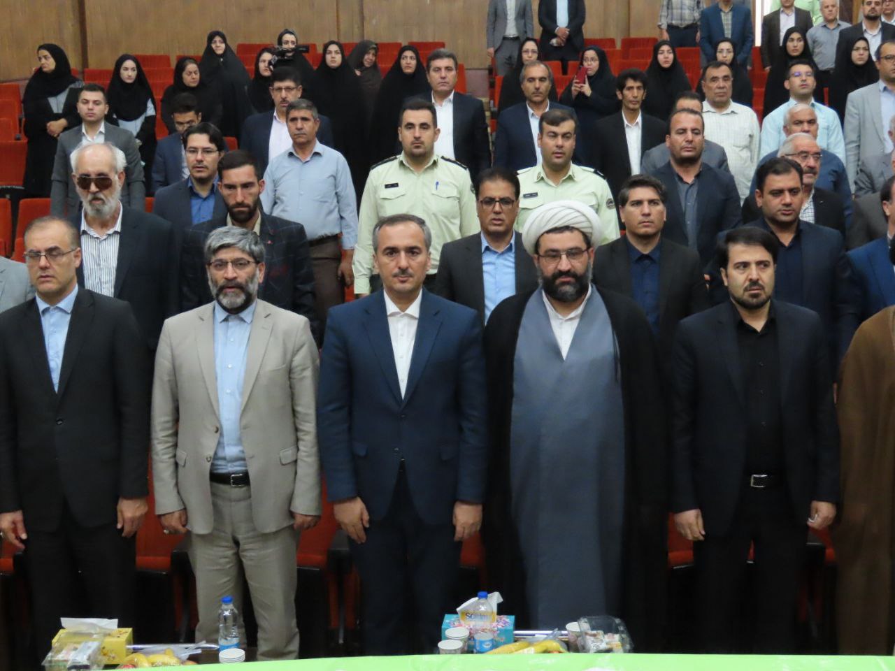 آئین تکریم و معارفه رییس حوزه قضائی شهرستان چایپاره