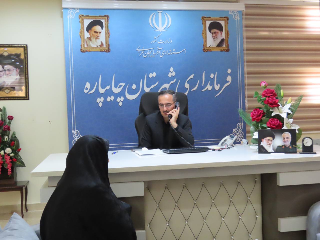 احصاء و بررسی مشکلات مردمی توسط نماینده عالی دولت در شهرستان چایپاره