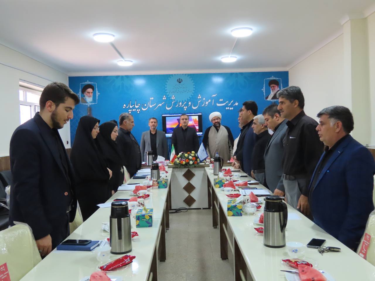 جلسه شورای آموزش و پرورش شهرستان چایپاره