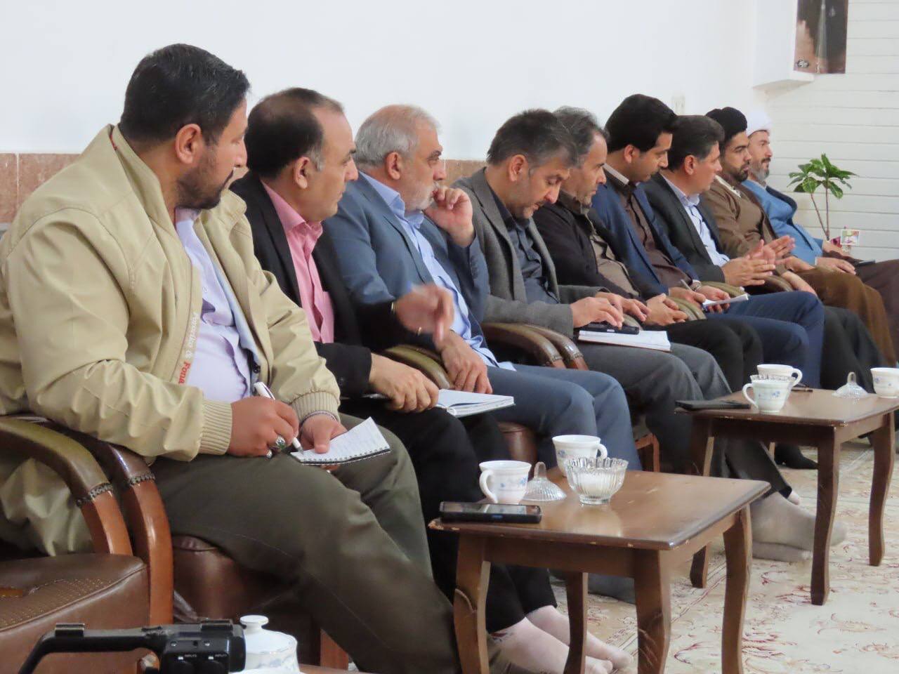 جلسه هماهنگی دهه کرامت و مراسم استقبال از پرچم مقدس بارگاه نورانی حضرت ثامن الحجج امام علی بن موسی الرضا(ع)
